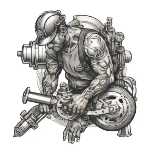 Mechanic Working
