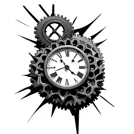 Broken Clock Gears