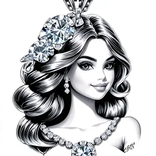 Necklace From Barbie And The Diamond Castlr