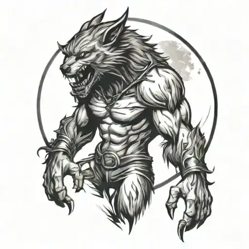 Full Moon Werewolf
