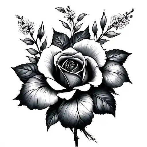 Roses Mayflowers Hibiscus