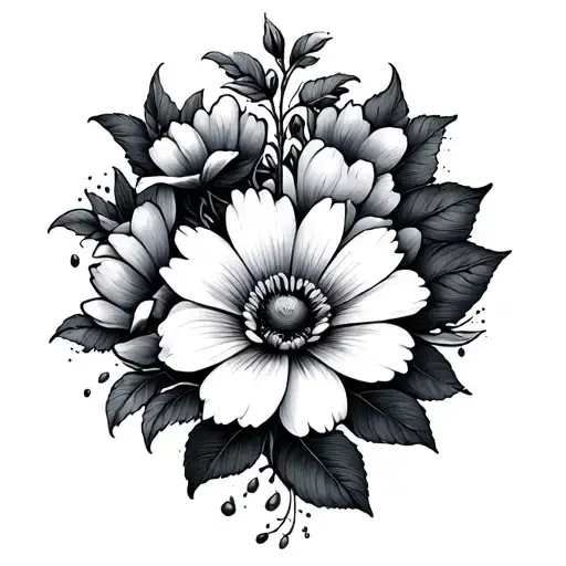 Love With Flower Blooming