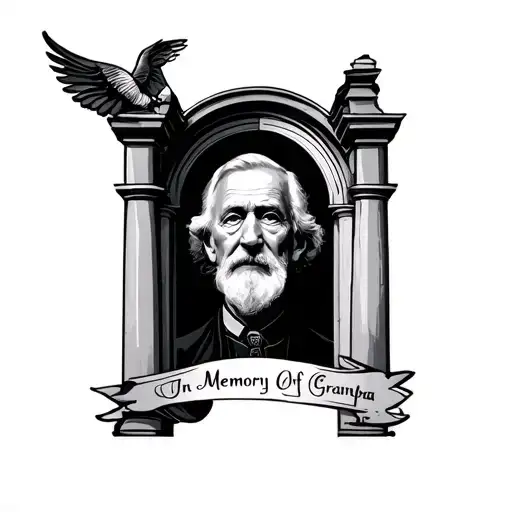 In Memory Of Grandpa Heaven Gates