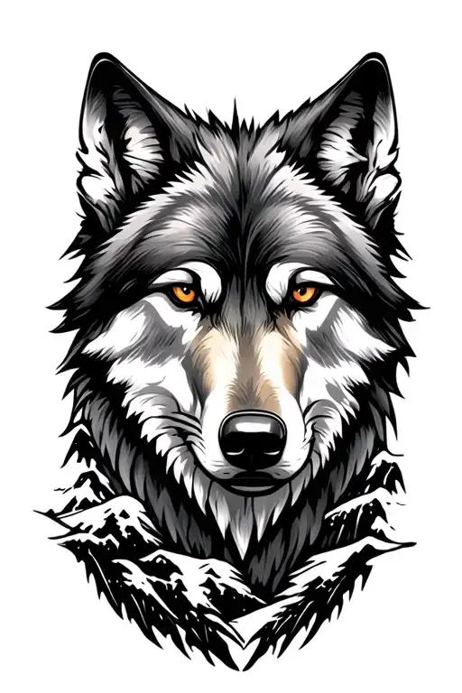 Black Wolf Mountain Landscape