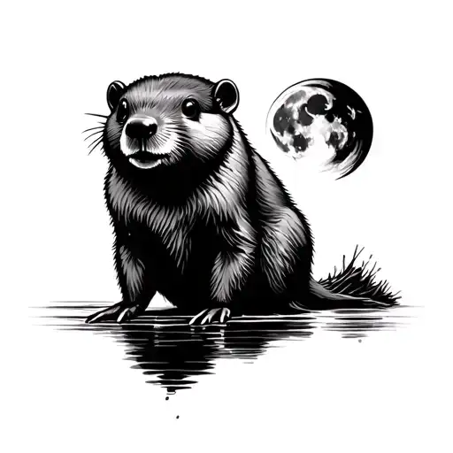 The Beaver And The Moon