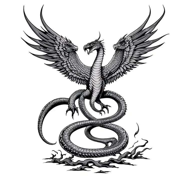 Cobra Phoenix Rising From The Ashes