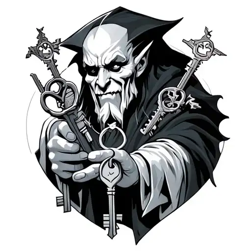 Hades Holding Keys