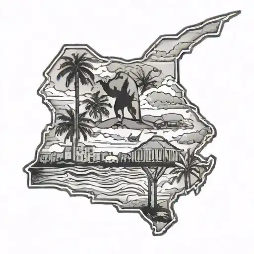 Cali Outline State With 92672 Inside