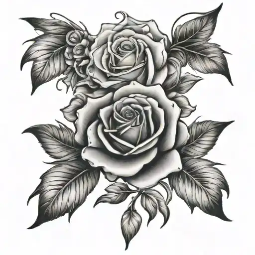 Couple Tattoo Design