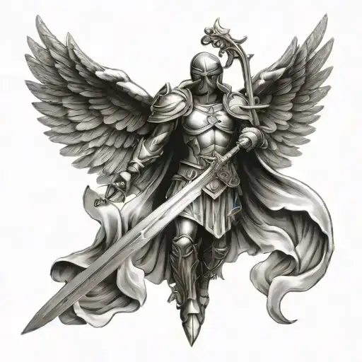 Archangel Saint Michael Sword