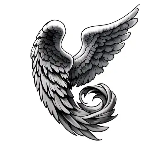 Angel Wings Tattoo When My Dad Died