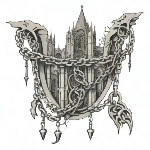 Chains And Gothic Cathedral Vibe