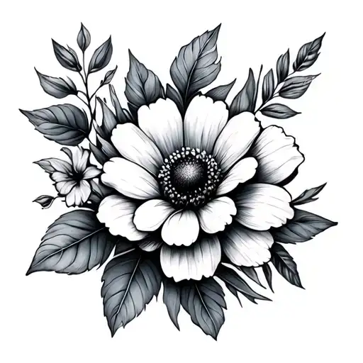 December And August Birth Flower And February Flower And July Flower