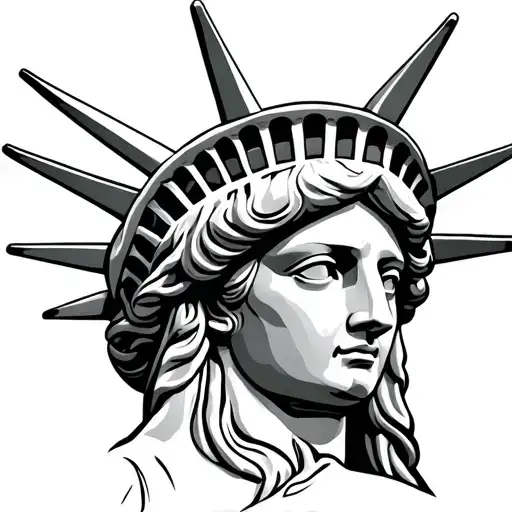 Statue Of Liberty Only Freedom Is Our Mind