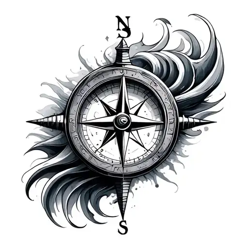 Waves And Compass