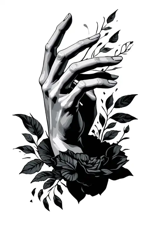 The Creation Hands Reaching