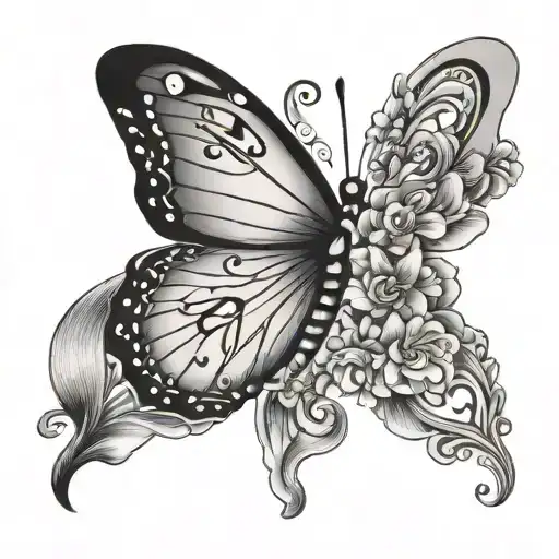 Quote And Butter Fly