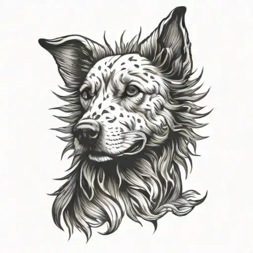 Sun With Dog Features