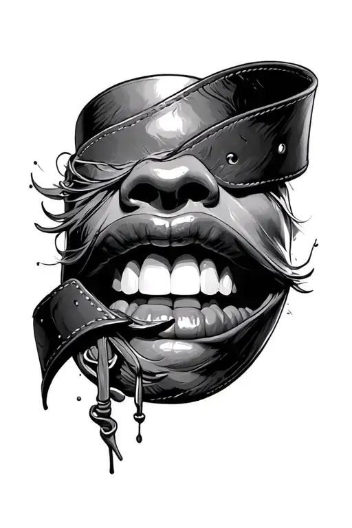 Belt Over Mouth