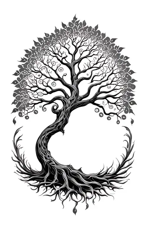 Tree Of Life Intertwined
