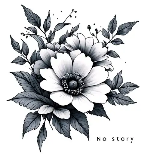 No Riks No Story Short Flowers