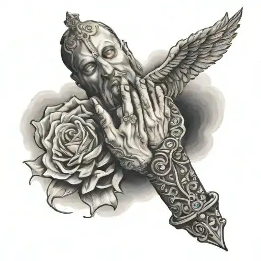 Prayer Father On The Forearm