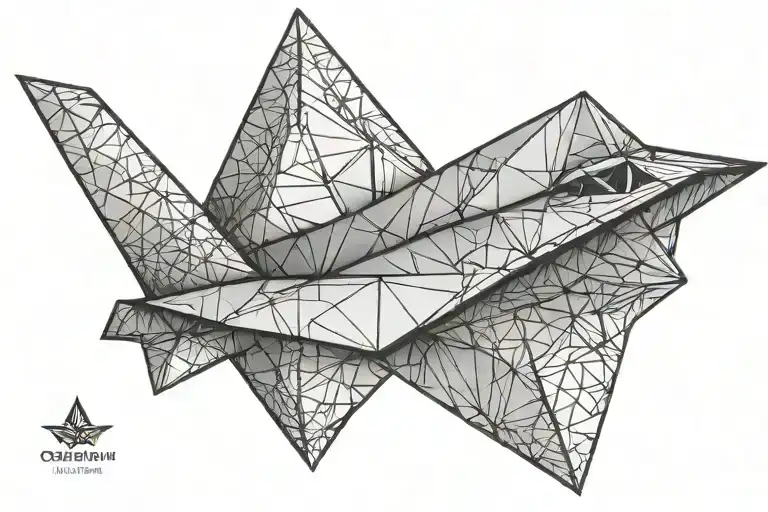 Origami Paper Airplane