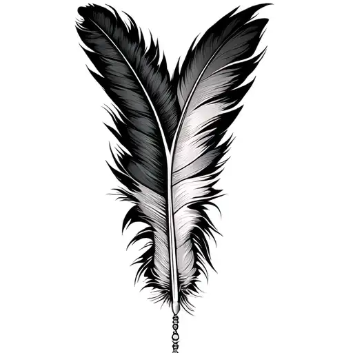 Indigenous Feathers Beads
