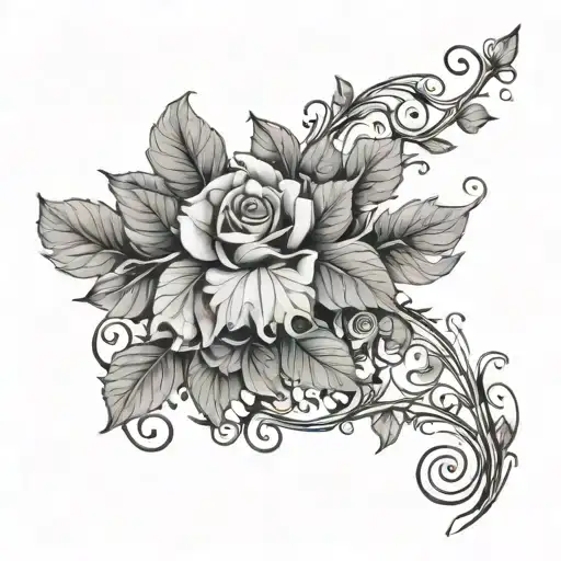 Thumb Hand Arm Ivy Vine Wrap My Arm