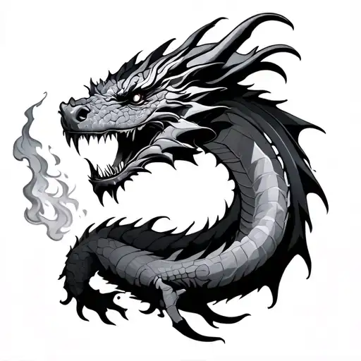 Dragon Breathing Fire