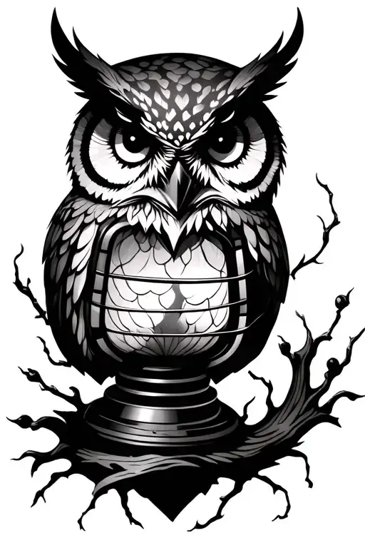Lantern And Owl