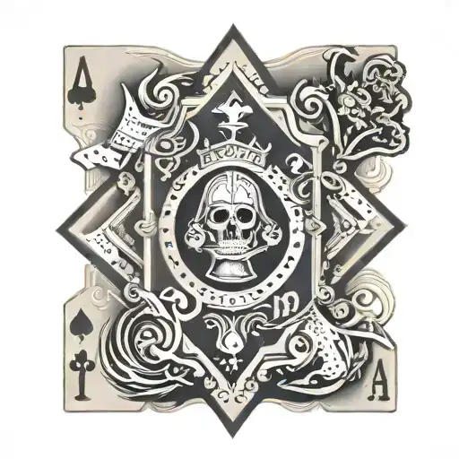 Poker Tarot Card Hierophant Tarot