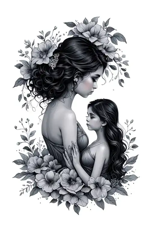 Tattoo About Harmony And Daughters