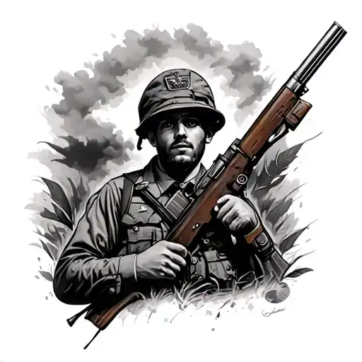Fallen Anzac Soldier