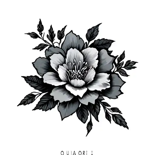 Oubaitori With Flower