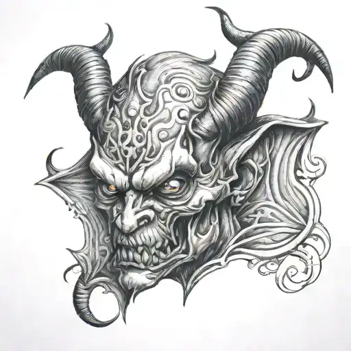 Devil With Eyes Sewed Shut