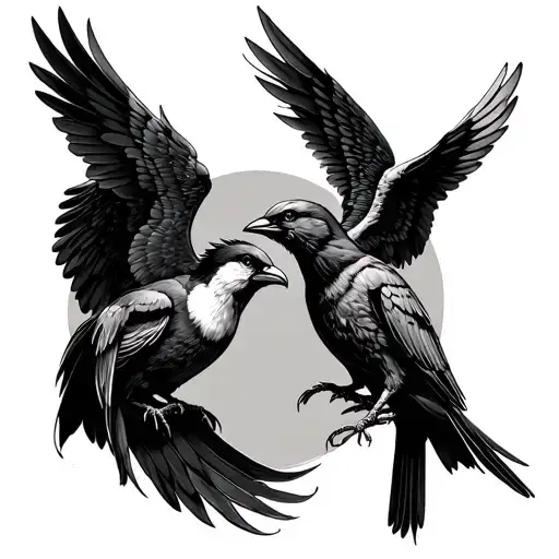Birds And Angels Vs Demons