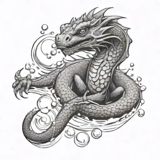 Water Dragon Bubbles