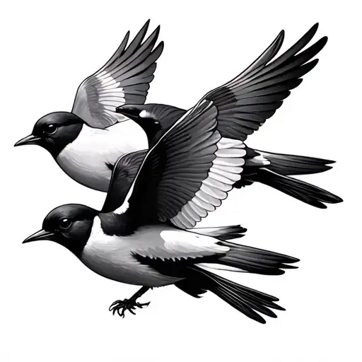 3 Swallow Birds