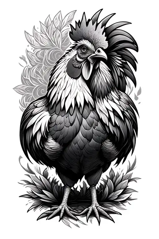 Rooster Zodiac Symbol