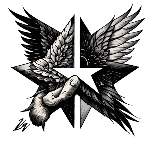 A And R Tied Together By A Star