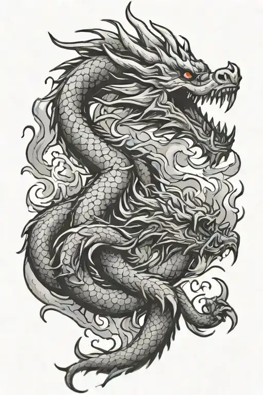 Dragon Breathing Fire