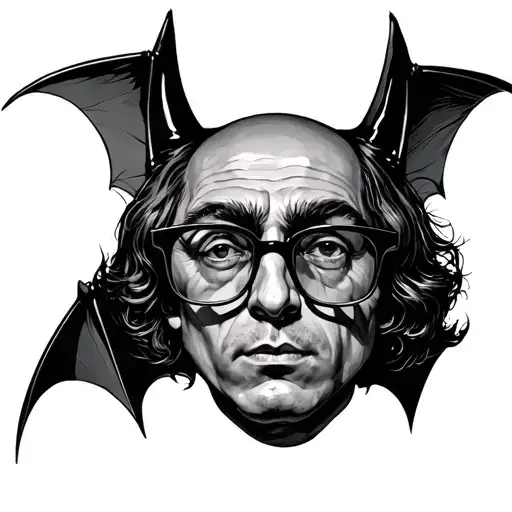 Bat With John Lenon Glasses