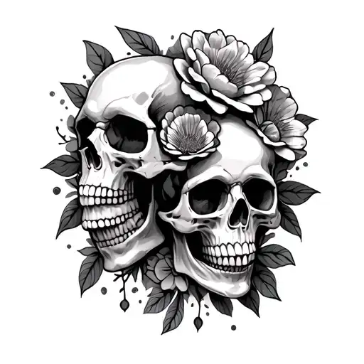 Small Skulls And Dead Flowers