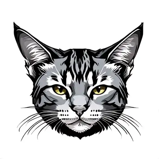 Bobcat Tattoo Design