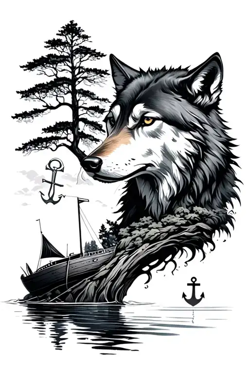 Boat Anchor Island Wolf Tree