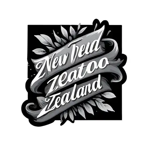 Name Written Across Arm In New Zealand Designs