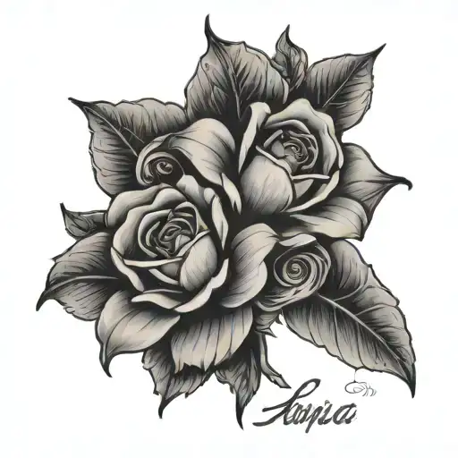 A Tatto Design Based On Concept Meaning Of Two Persian Name Of Kimia And Nima
