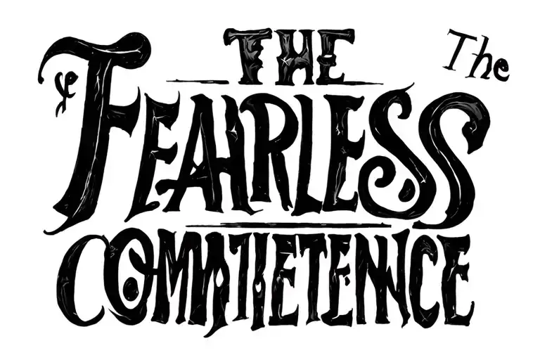 Few The Fearless Competence As Text