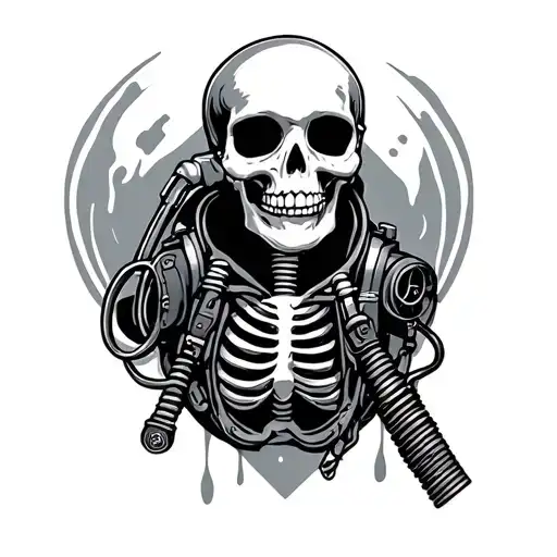 Skeleton Scober Diver